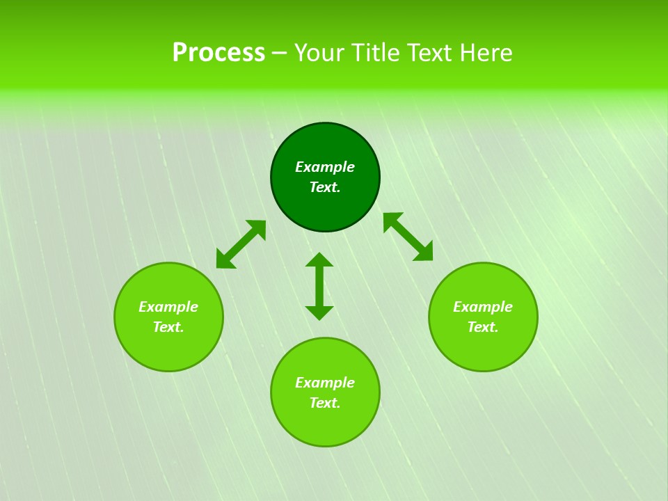 Tropical Fond Bananier PowerPoint Template