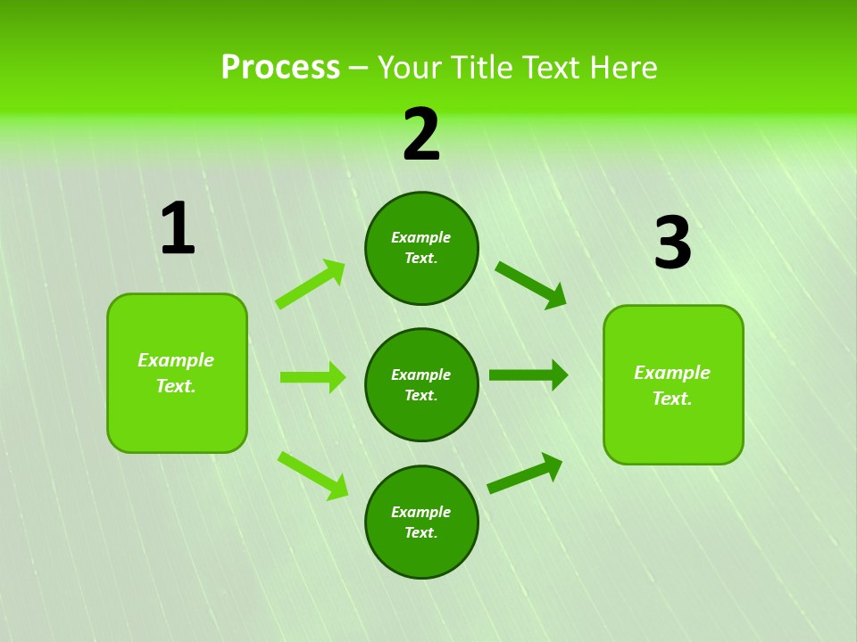 Tropical Fond Bananier PowerPoint Template