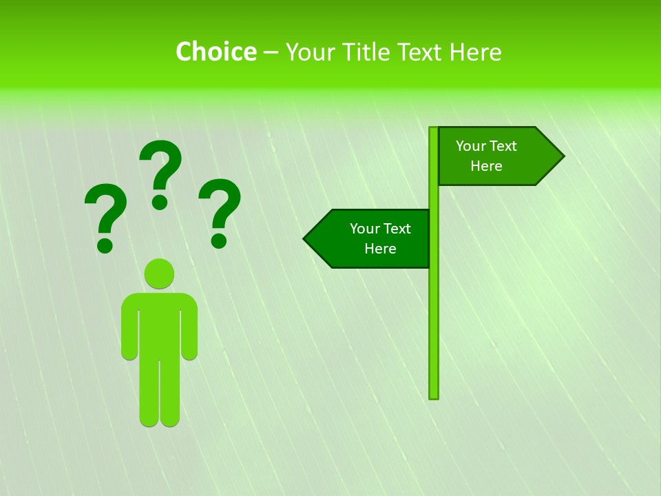 Tropical Fond Bananier PowerPoint Template