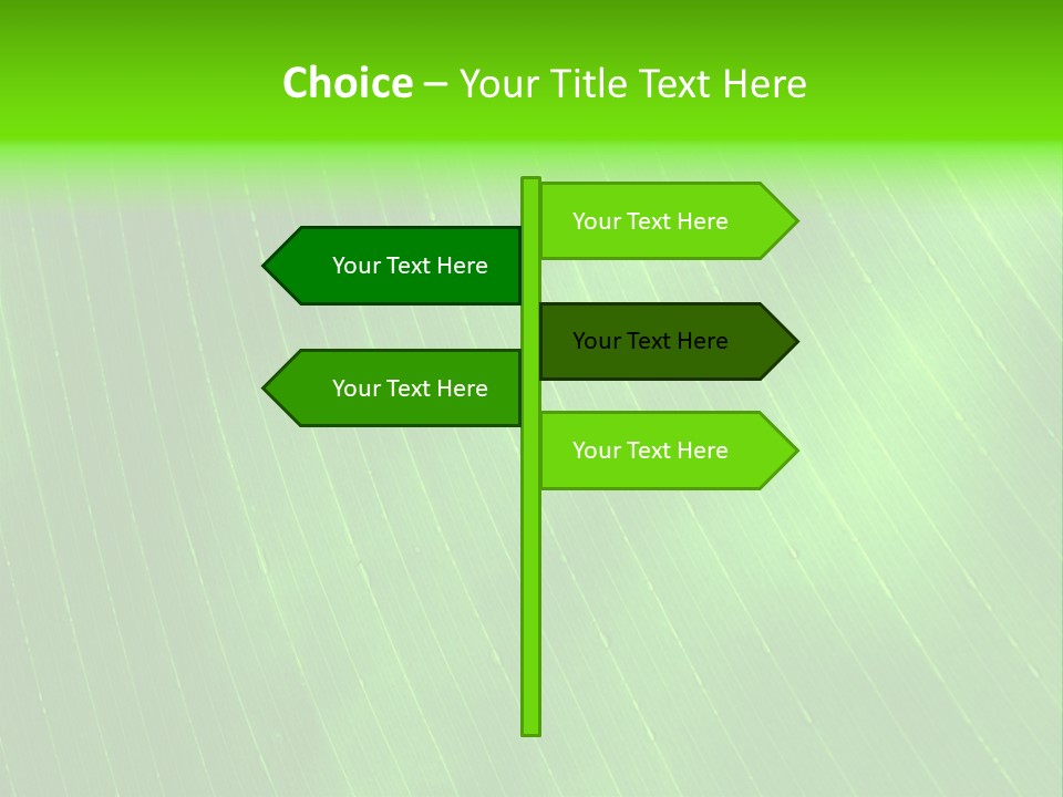 Tropical Fond Bananier PowerPoint Template