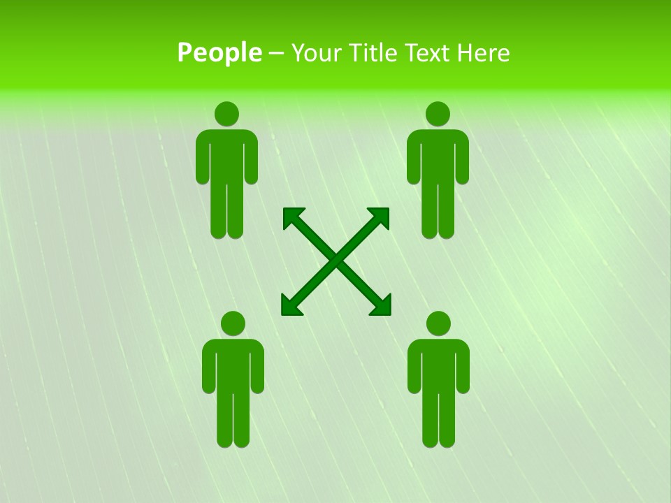 Tropical Fond Bananier PowerPoint Template