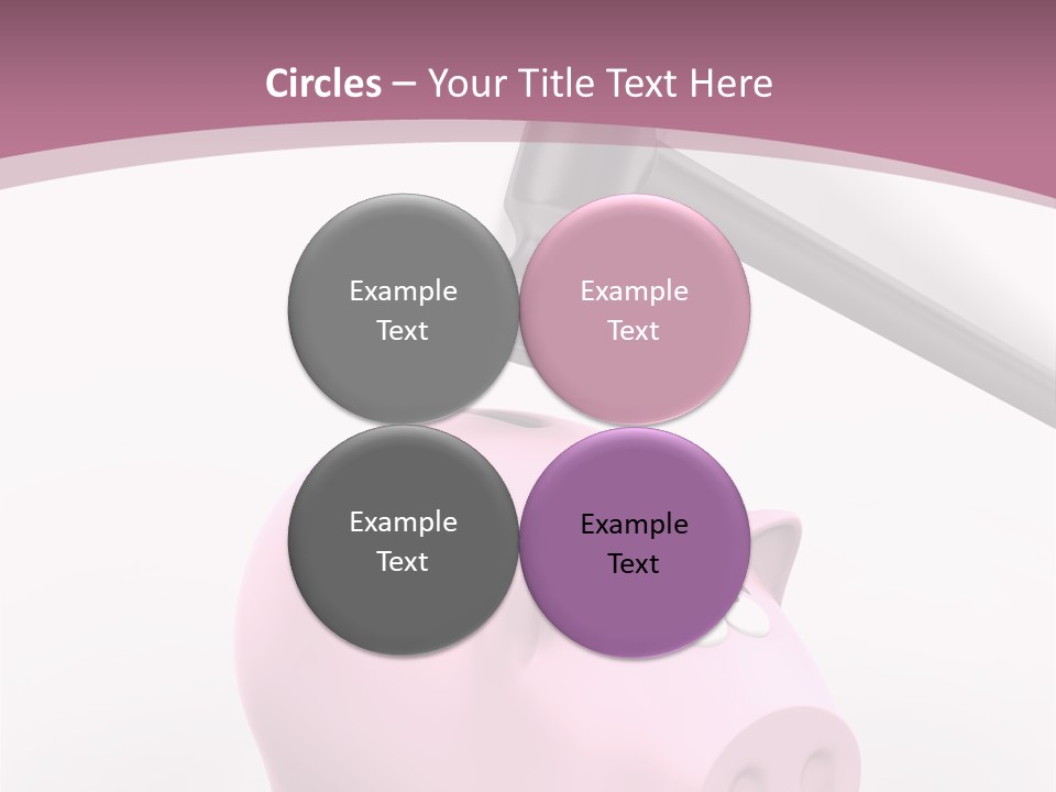 Coins Money Finances PowerPoint Template