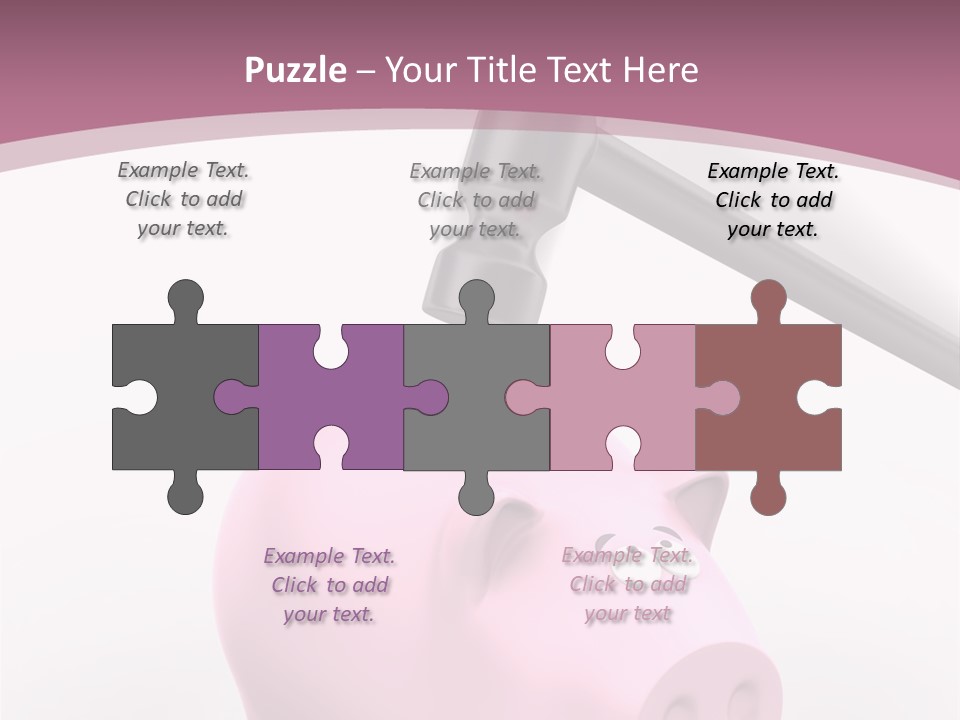 Coins Money Finances PowerPoint Template