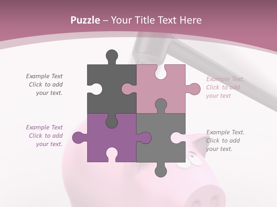 Coins Money Finances PowerPoint Template