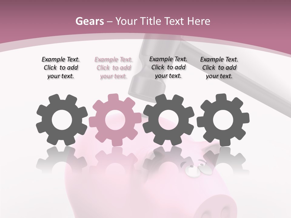 Coins Money Finances PowerPoint Template