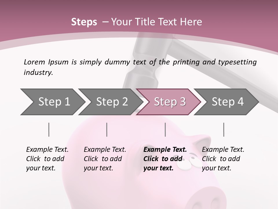 Coins Money Finances PowerPoint Template