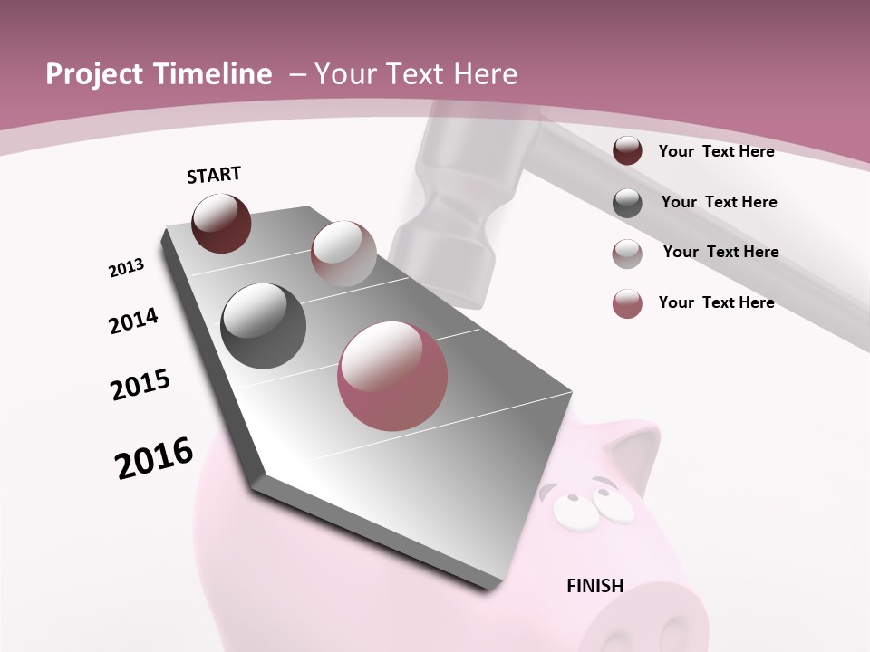 Coins Money Finances PowerPoint Template