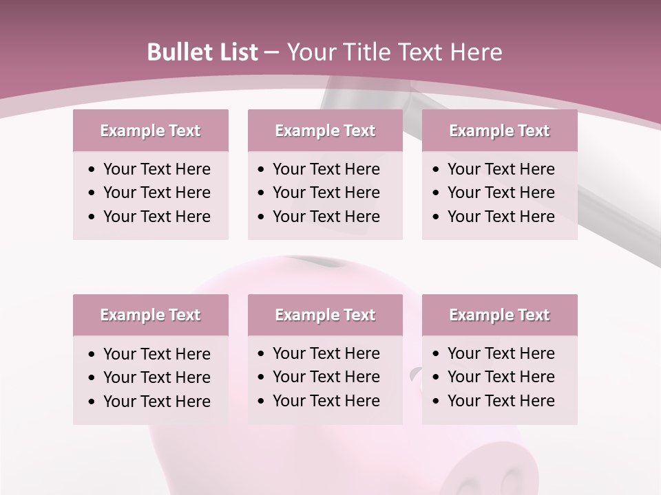 Coins Money Finances PowerPoint Template