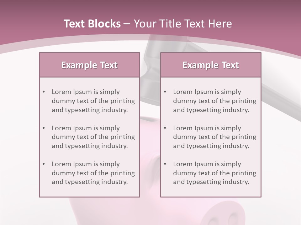 Coins Money Finances PowerPoint Template