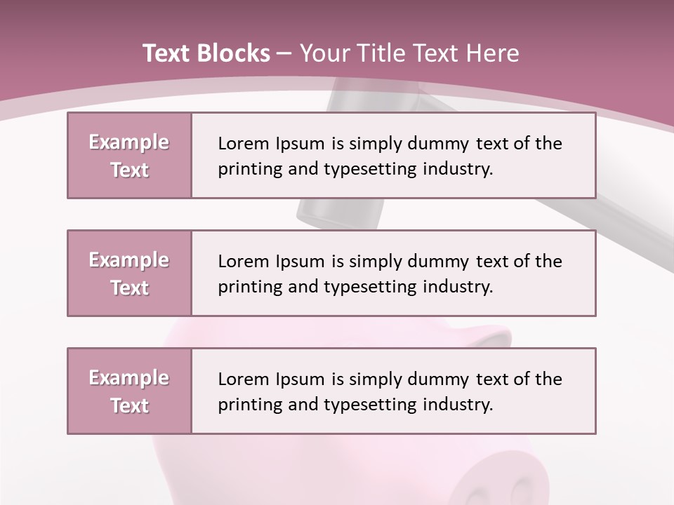 Coins Money Finances PowerPoint Template