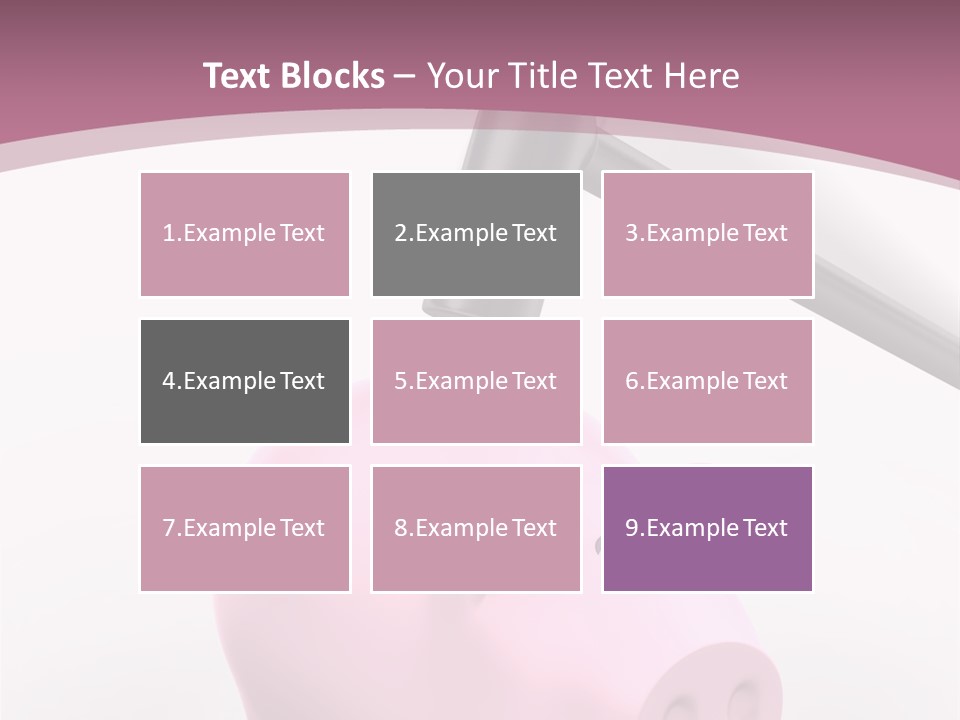 Coins Money Finances PowerPoint Template