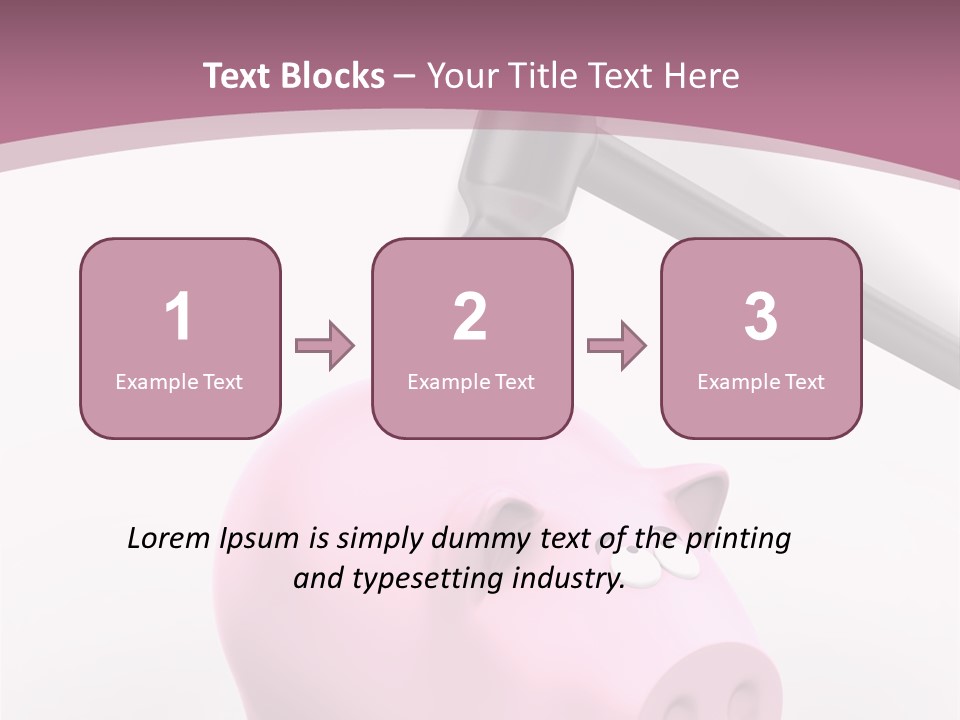 Coins Money Finances PowerPoint Template