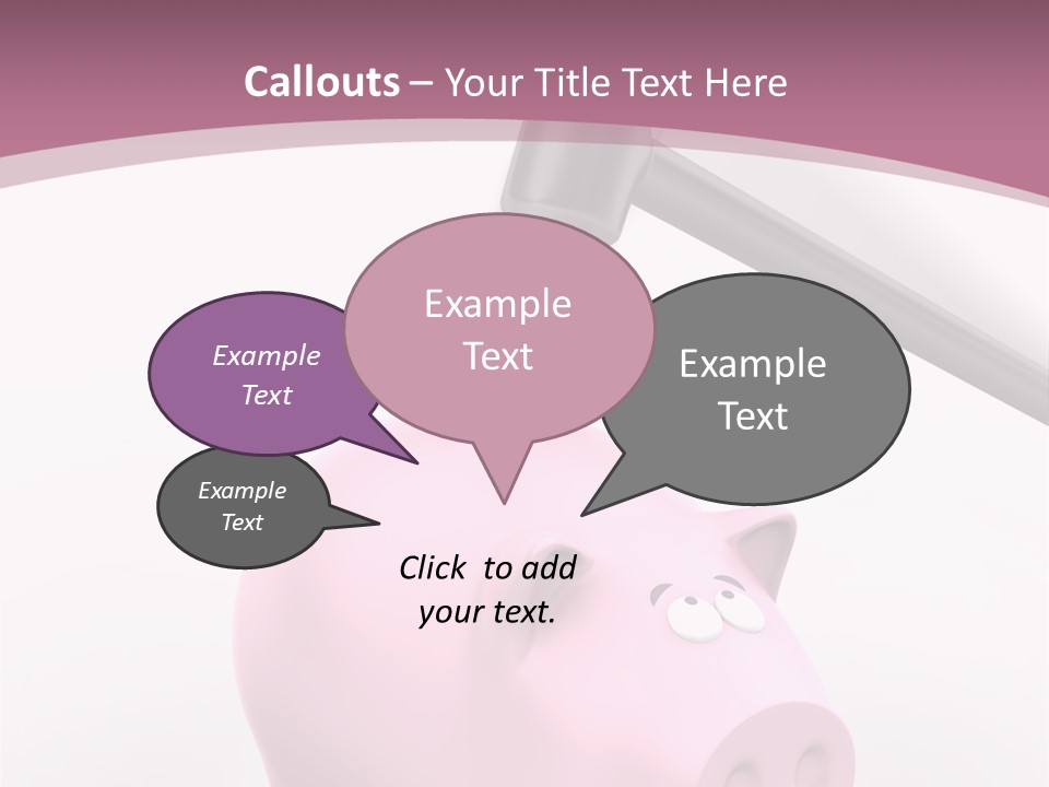 Coins Money Finances PowerPoint Template