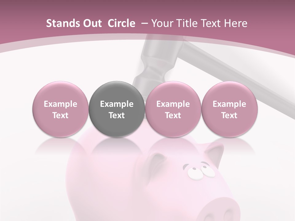 Coins Money Finances PowerPoint Template