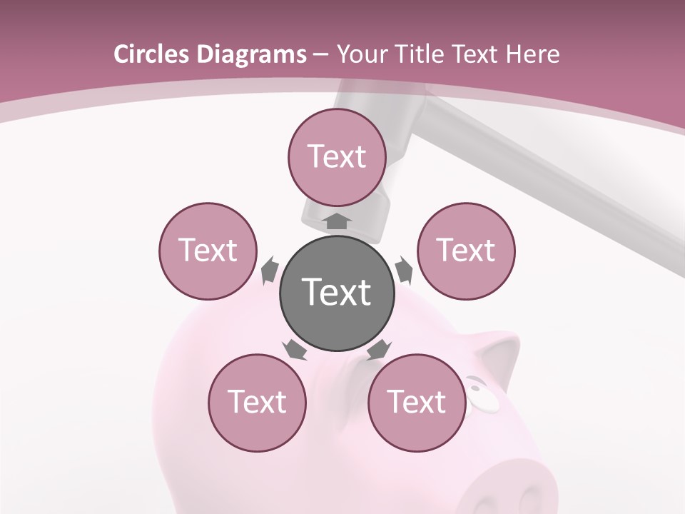 Coins Money Finances PowerPoint Template