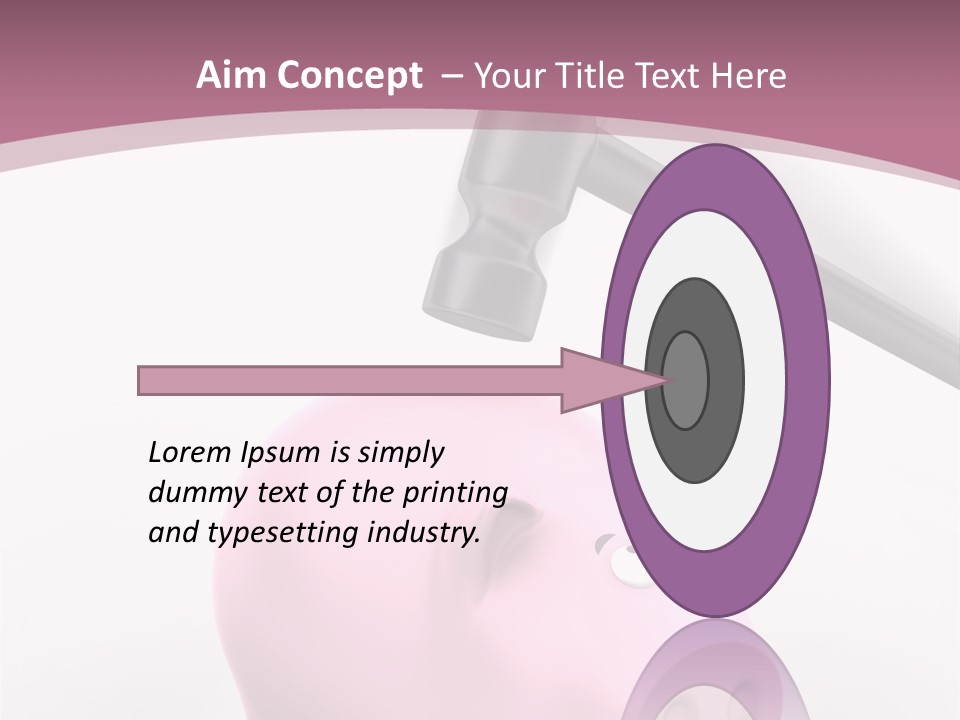 Coins Money Finances PowerPoint Template