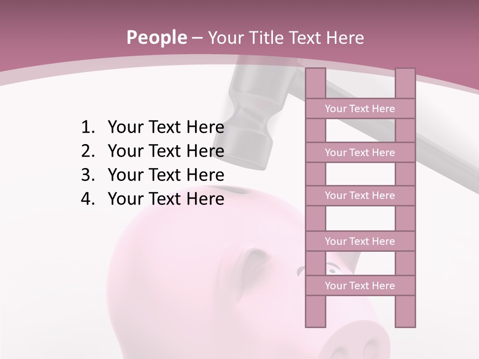 Coins Money Finances PowerPoint Template