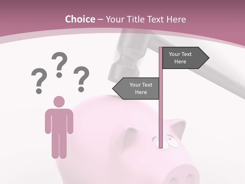 Coins Money Finances PowerPoint Template