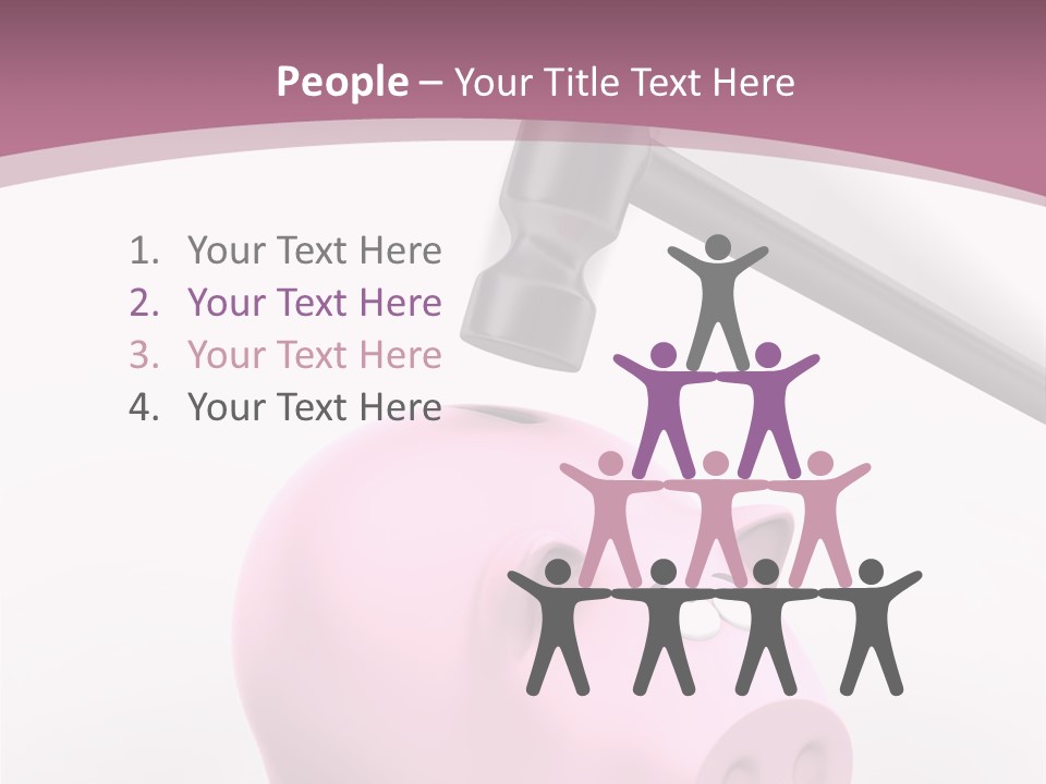 Coins Money Finances PowerPoint Template