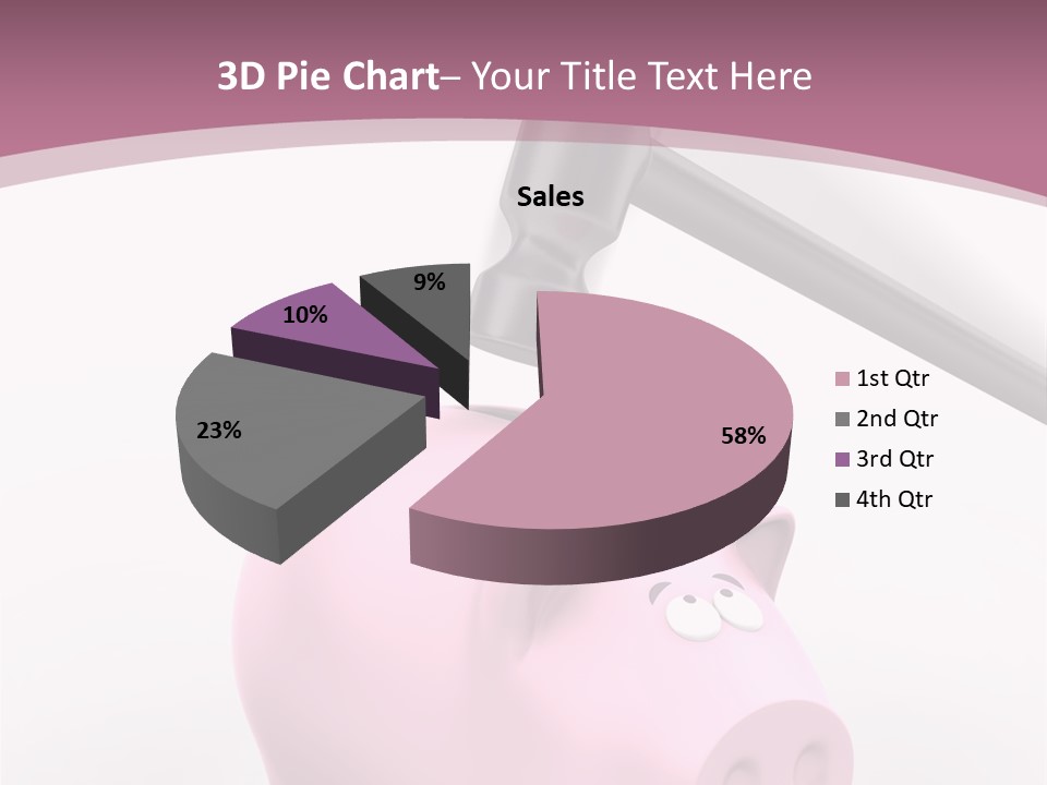 Coins Money Finances PowerPoint Template
