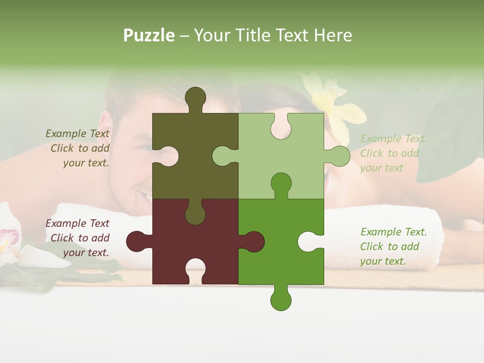 Wellness Lachen Person PowerPoint Template