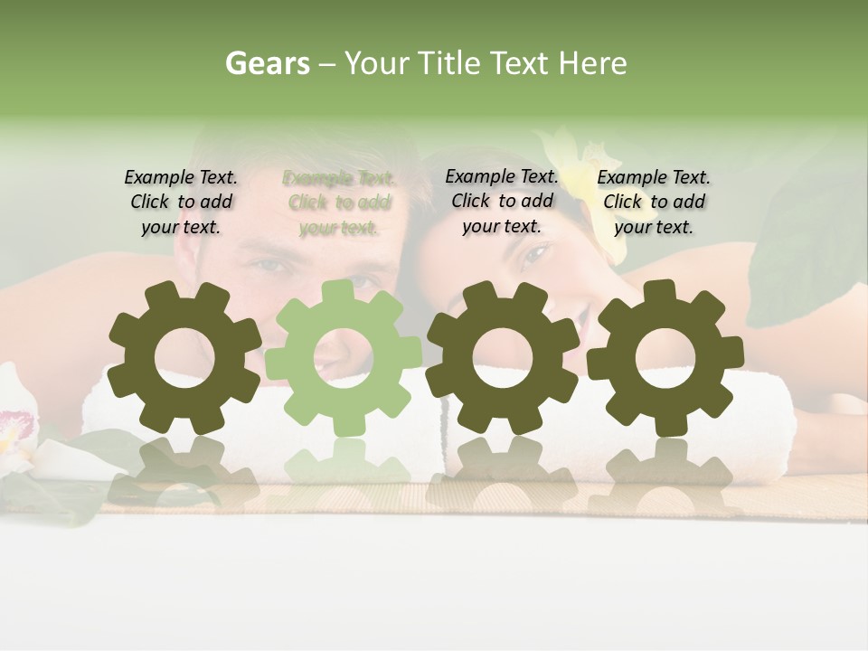 Wellness Lachen Person PowerPoint Template