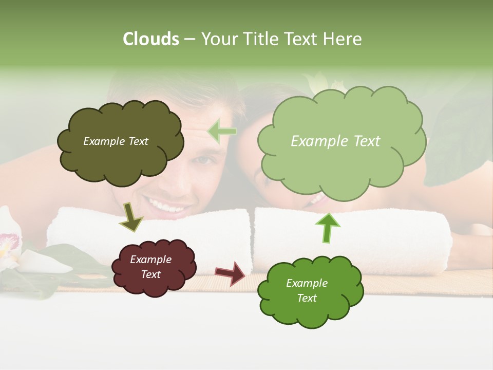 Wellness Lachen Person PowerPoint Template