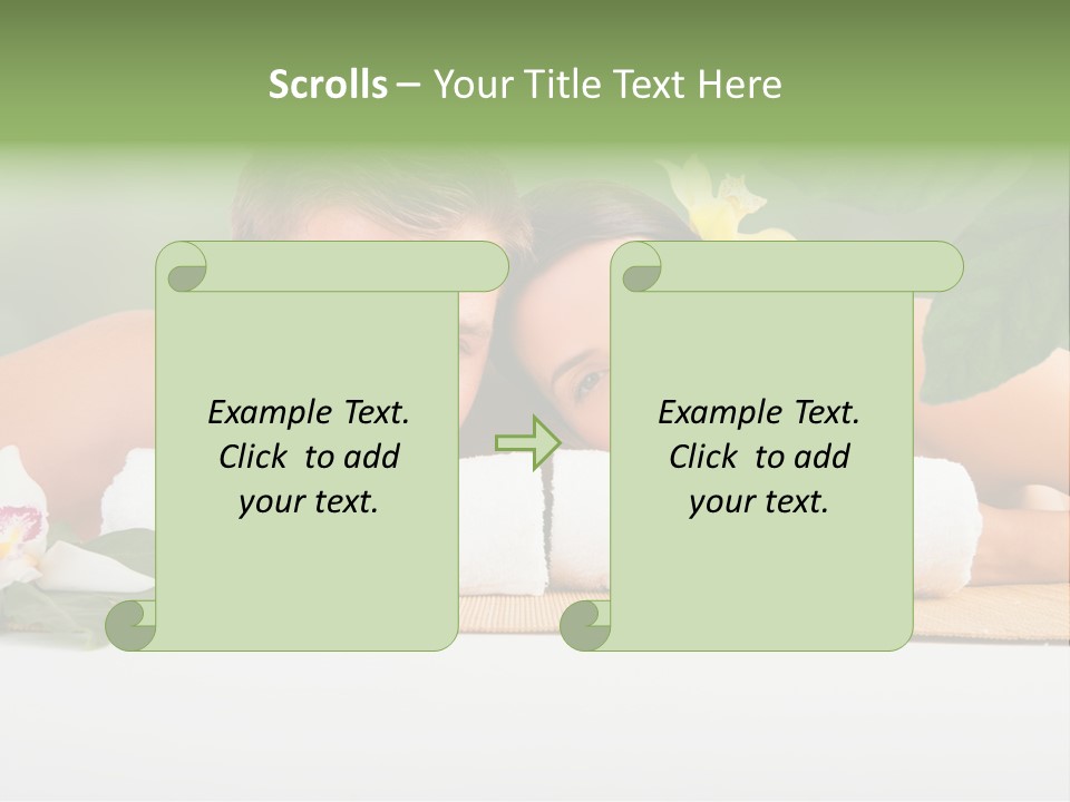 Wellness Lachen Person PowerPoint Template