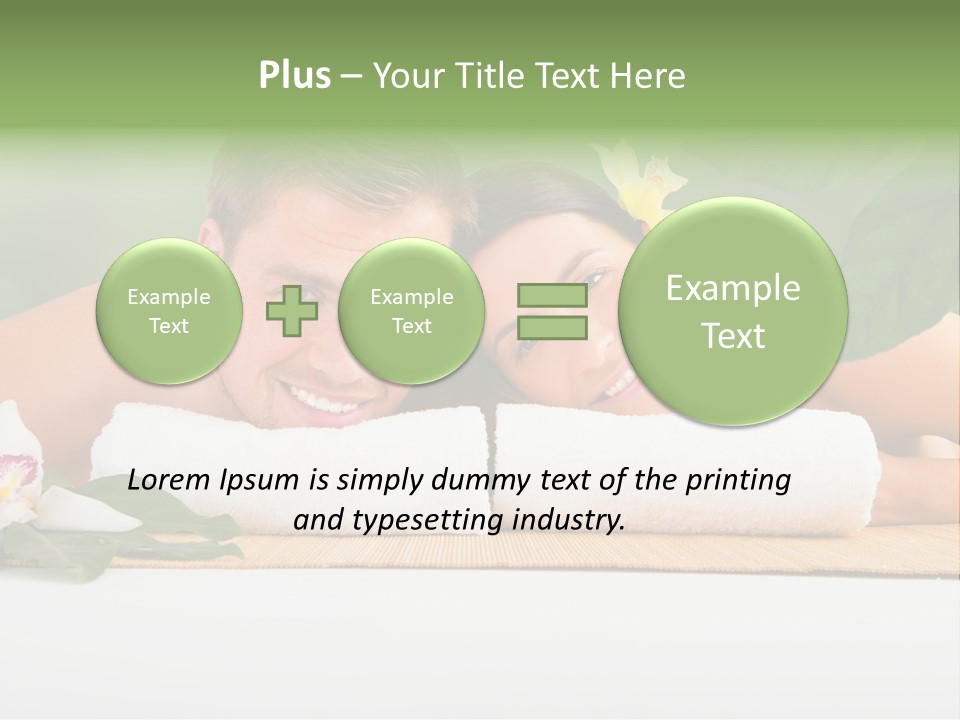 Wellness Lachen Person PowerPoint Template