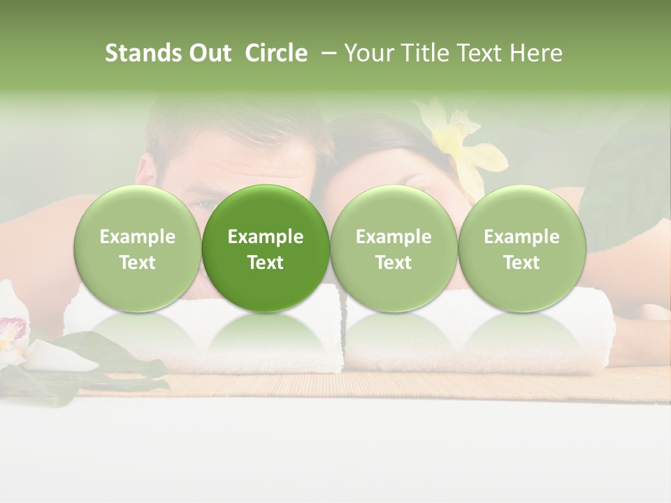 Wellness Lachen Person PowerPoint Template