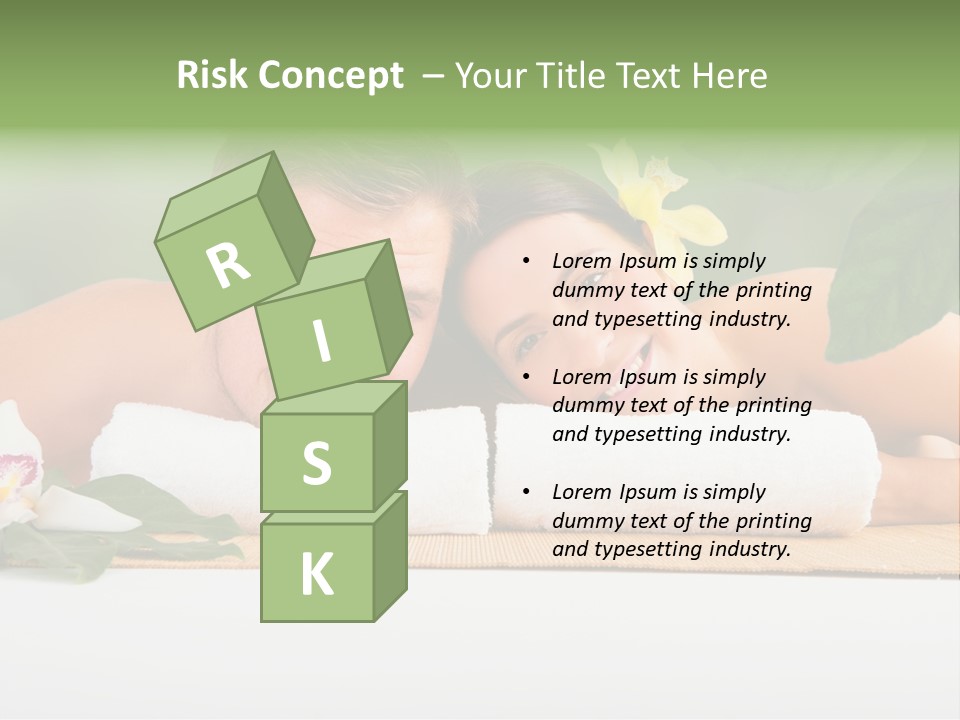 Wellness Lachen Person PowerPoint Template