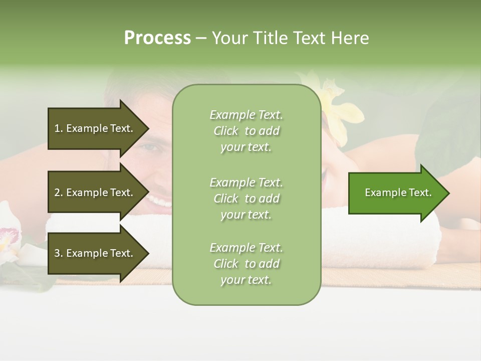 Wellness Lachen Person PowerPoint Template