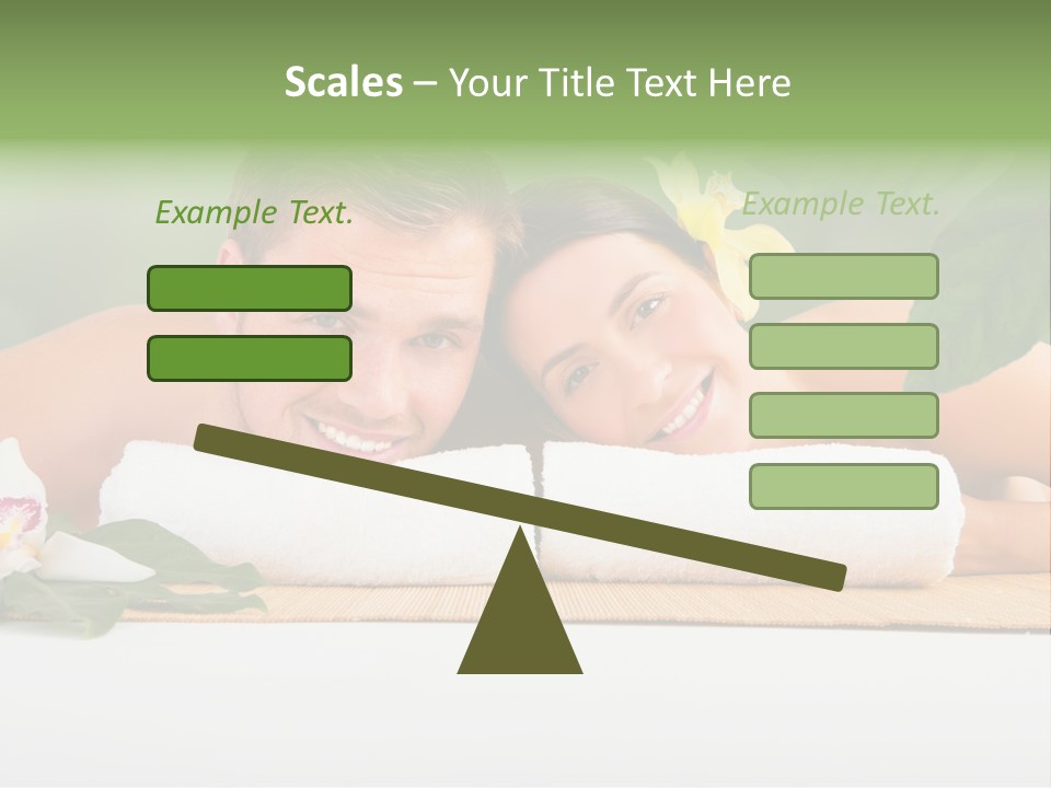 Wellness Lachen Person PowerPoint Template