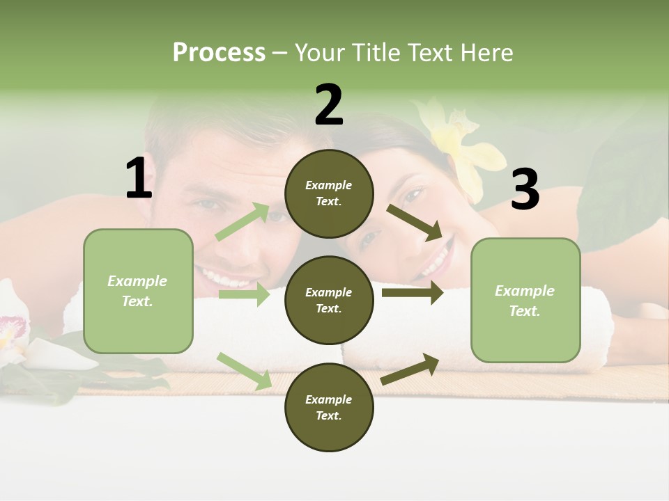 Wellness Lachen Person PowerPoint Template