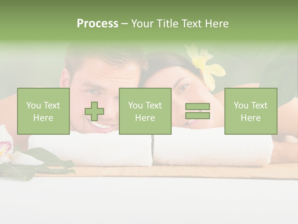 Wellness Lachen Person PowerPoint Template