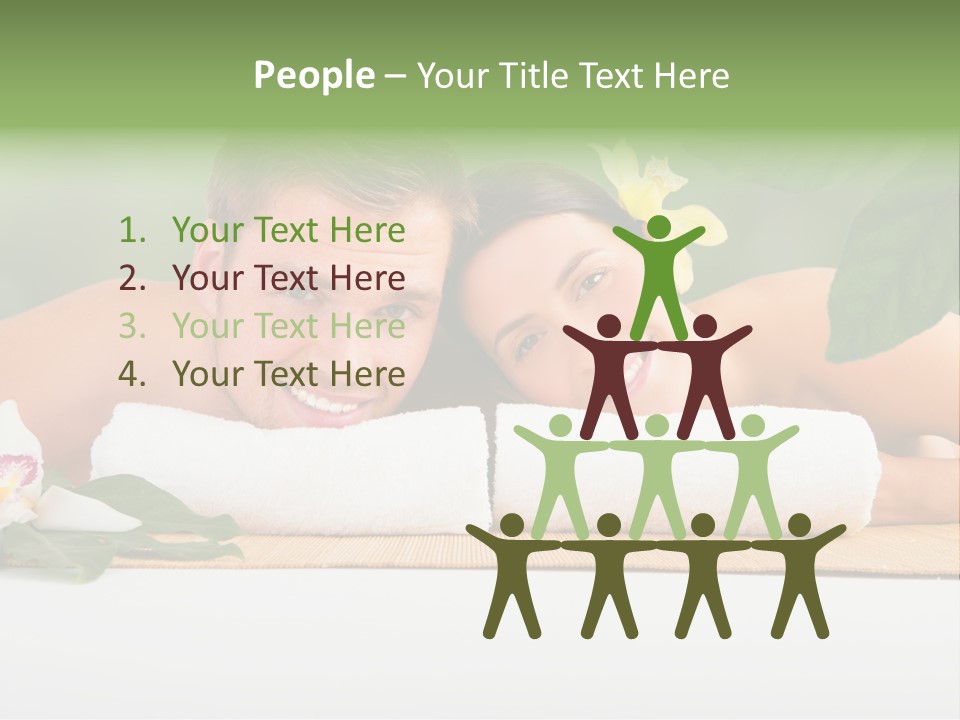 Wellness Lachen Person PowerPoint Template