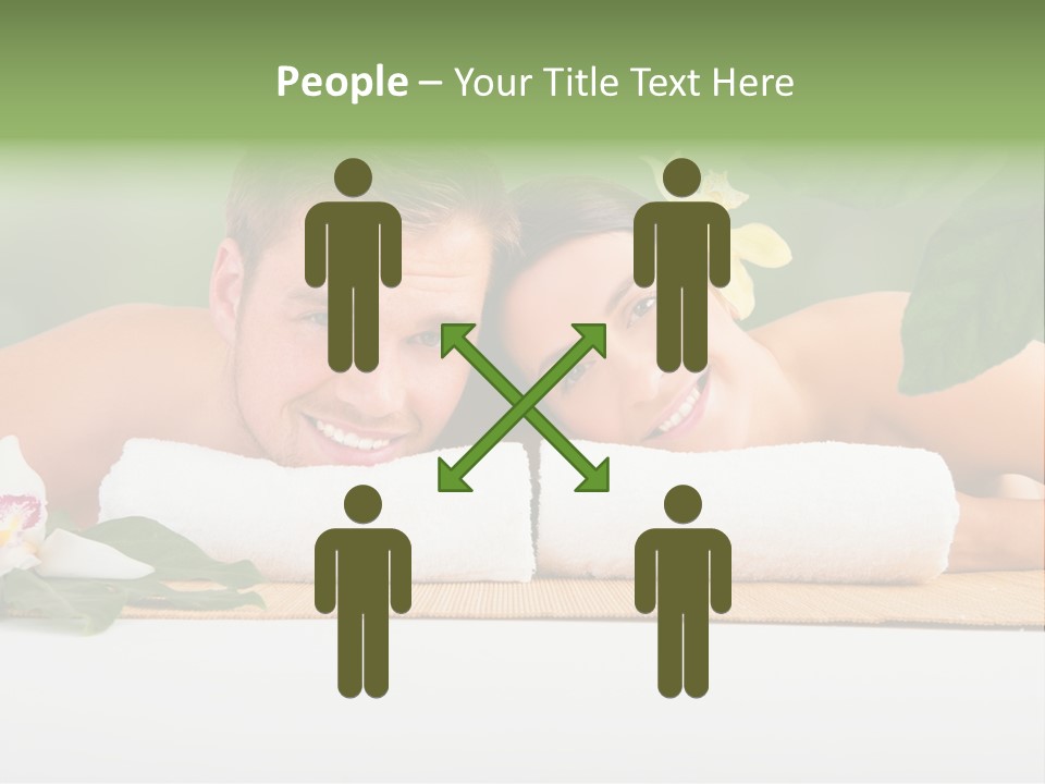 Wellness Lachen Person PowerPoint Template