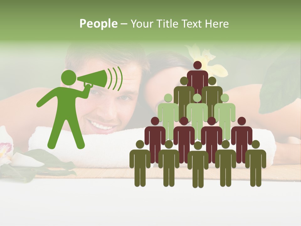 Wellness Lachen Person PowerPoint Template