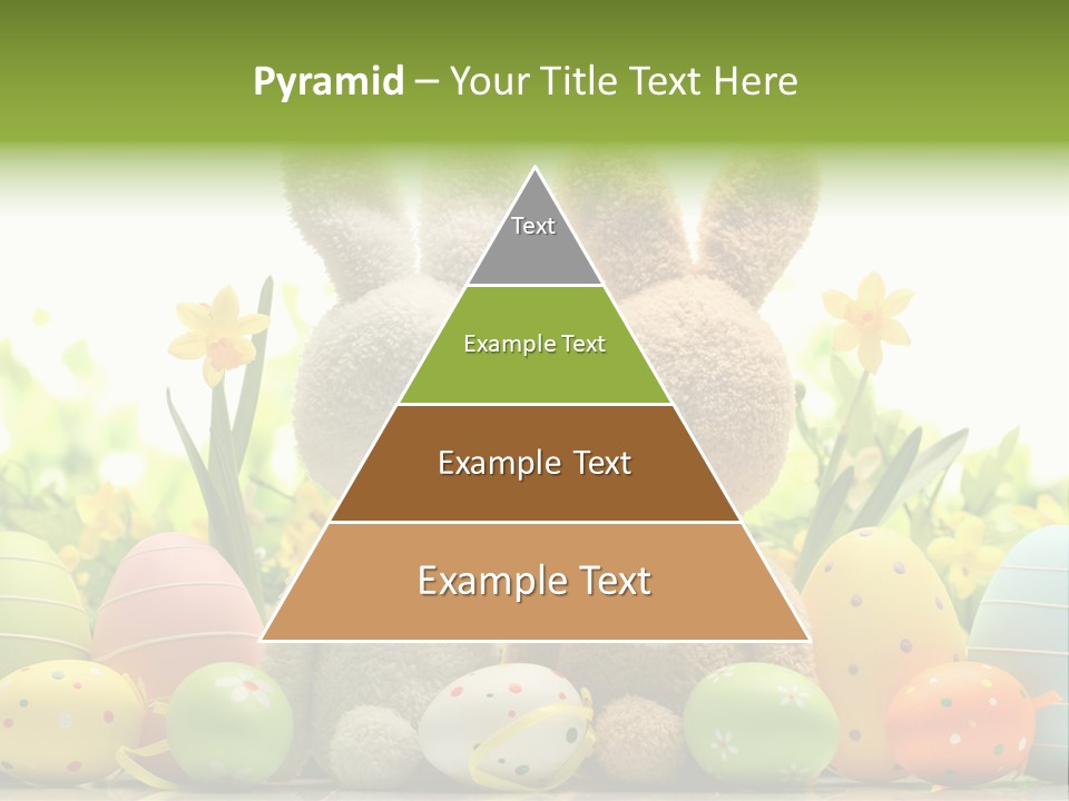 Nobody Bunny Green PowerPoint Template