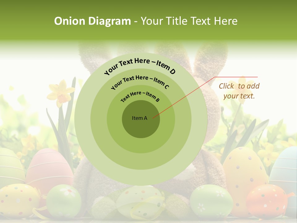 Nobody Bunny Green PowerPoint Template