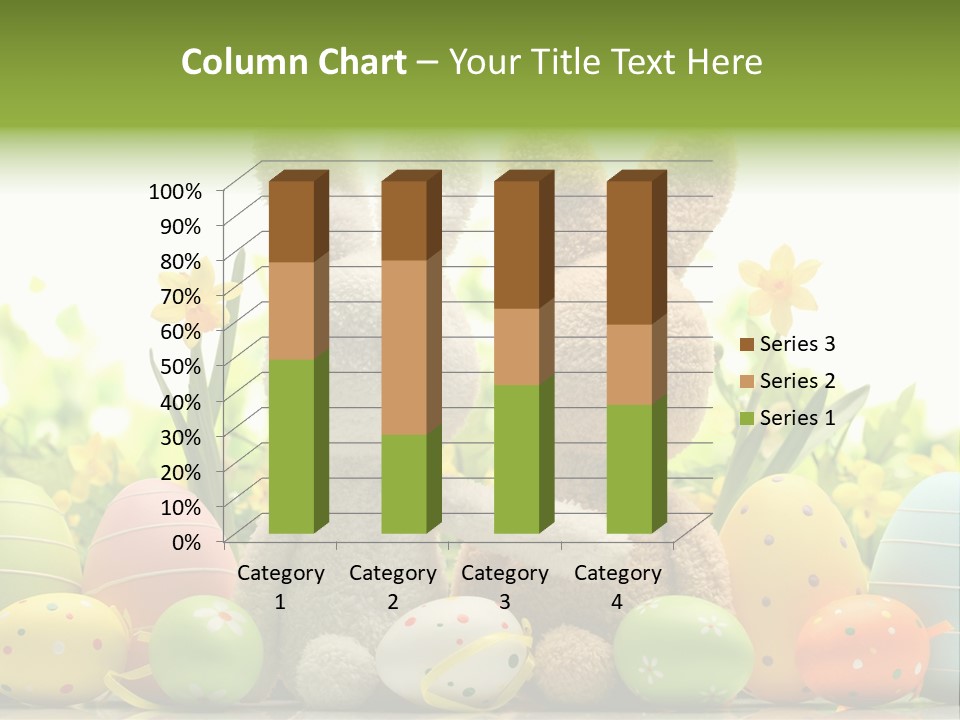 Nobody Bunny Green PowerPoint Template