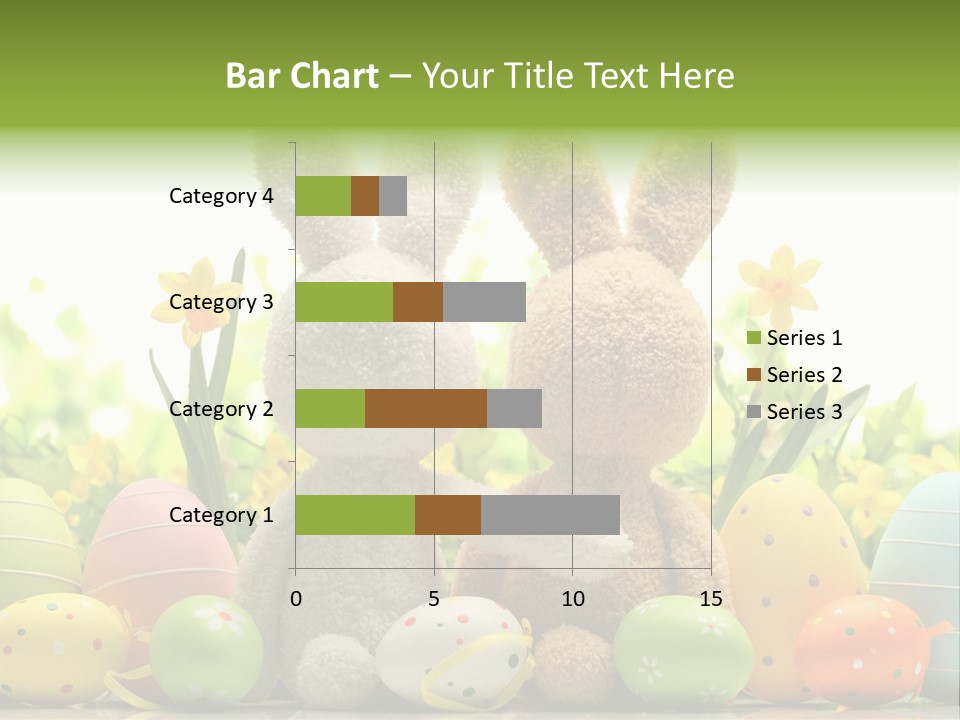 Nobody Bunny Green PowerPoint Template