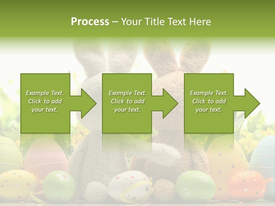 Nobody Bunny Green PowerPoint Template