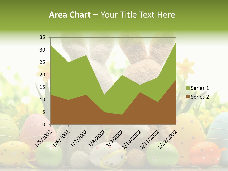 Nobody Bunny Green PowerPoint Template