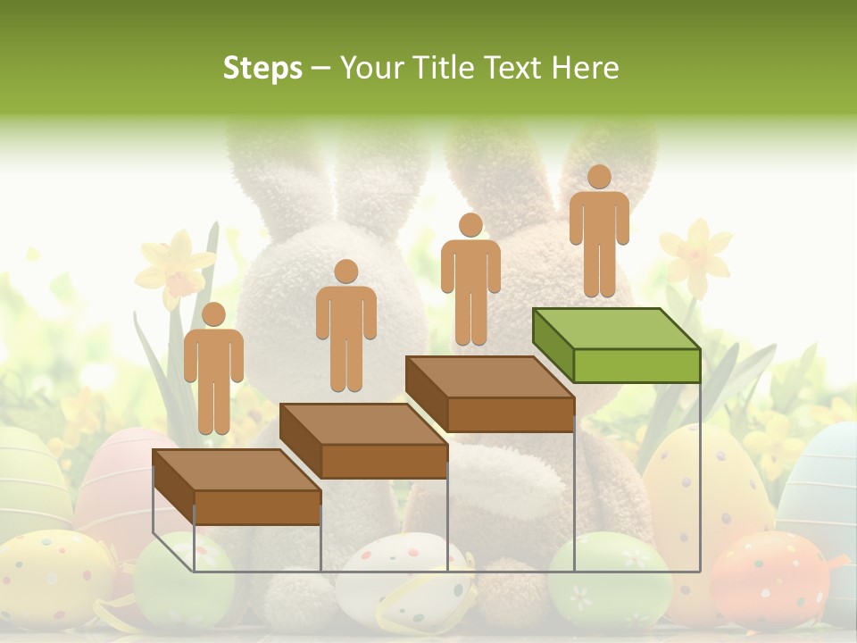 Nobody Bunny Green PowerPoint Template