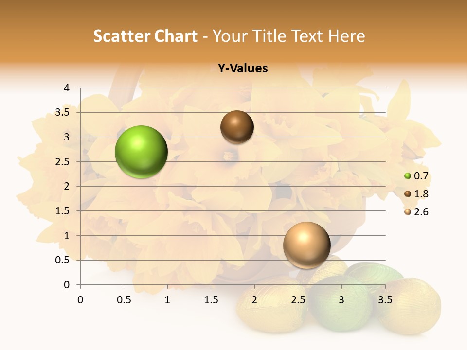 Wooden Basket Eggs PowerPoint Template