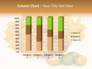 Wooden Basket Eggs PowerPoint Template