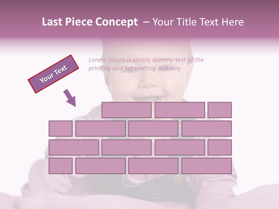 Baby Die Lachen PowerPoint Template
