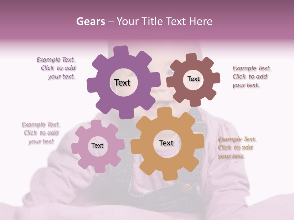 Baby Die Lachen PowerPoint Template