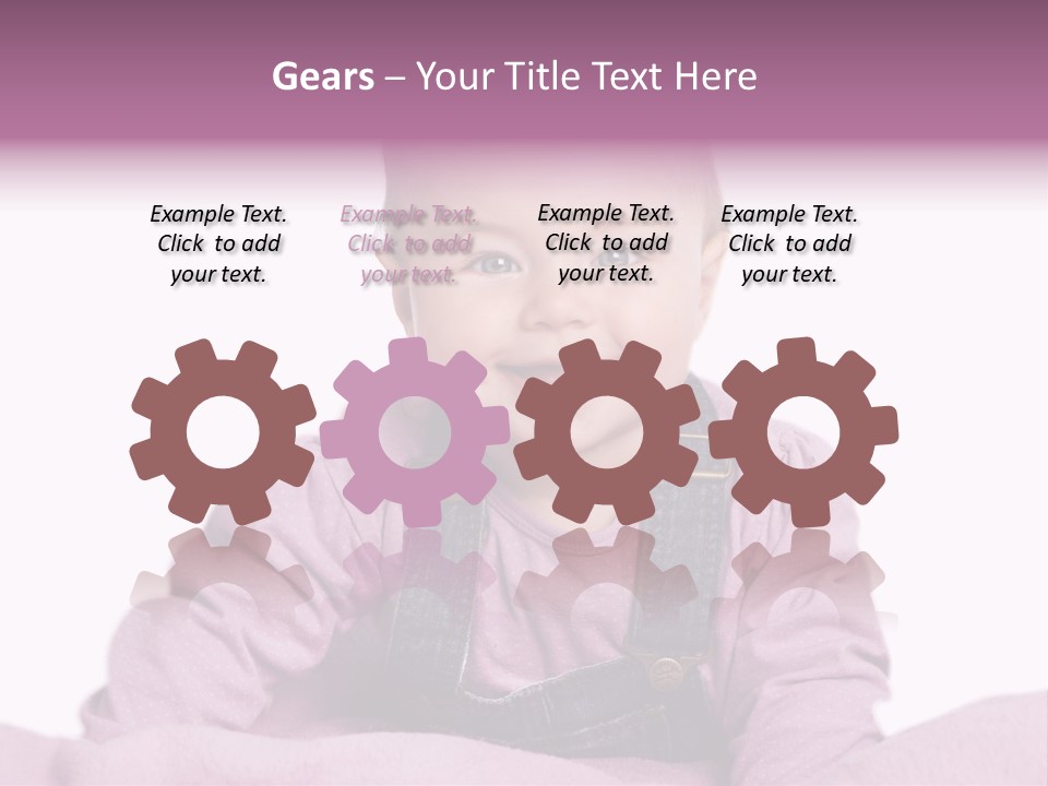 Baby Die Lachen PowerPoint Template